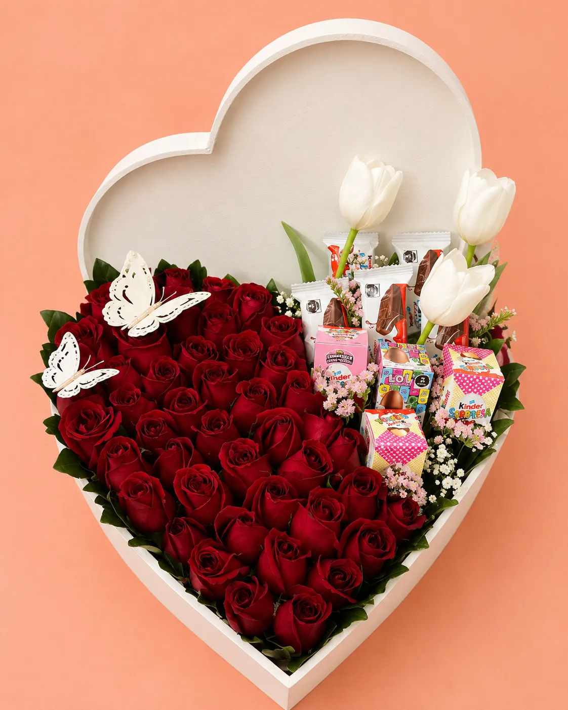 Arreglos florales premium en caja – DA'Flores